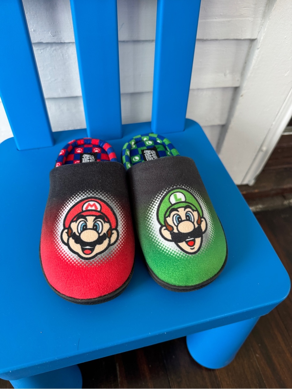 Super Mario kids slippers